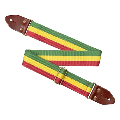 Cascha CGS-CD3 Guitar Strap Cotton - Rasta