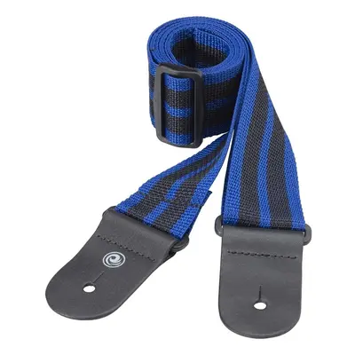 D'Addario Guitar Strap Black & Blue