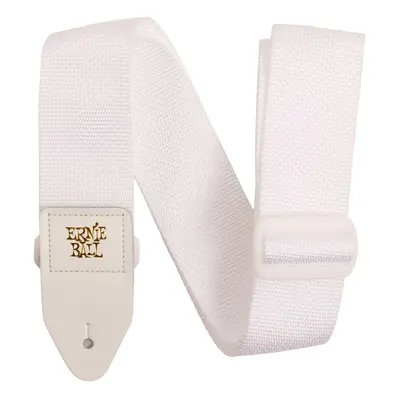 Ernie Ball Polypro Strap White & White (kicsomagolt)