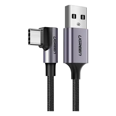 Ugreen 50941 USB 2.0 cable A Male/USB-C 3A 90° (kicsomagolt)