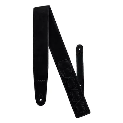 Cascha CGS-SL1 Guitar Strap Leather Standard - Black