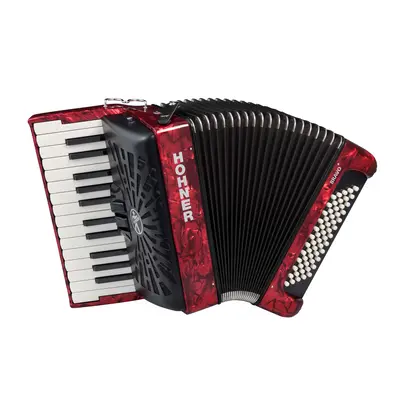 Hohner Bravo II 60 Red Silent Key