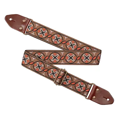 Cascha CGS-JW3 Guitar Strap Jacquard Cross