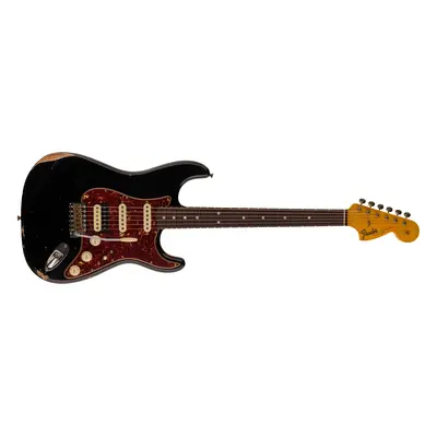 Fender Custom Shop 67 HSS Stratocaster Relic Aged Black