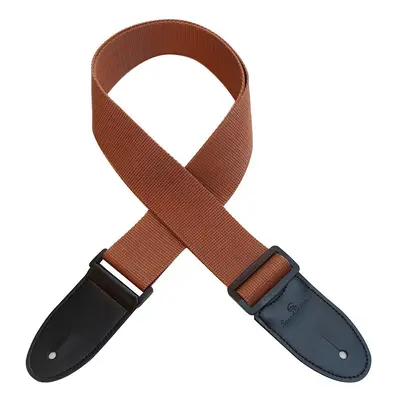 Soundsation Poly Guitar Strap Light Brown