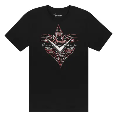 Fender Custom Shop Pinstripe T-Shirt Black S