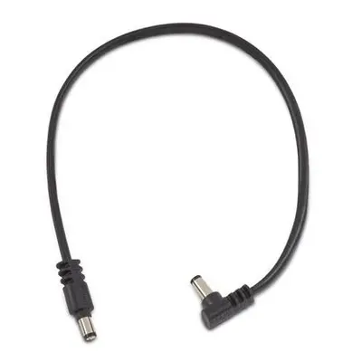 Rockboard Flat Power Cable - Black 30 cm / 11.81 angled/straight