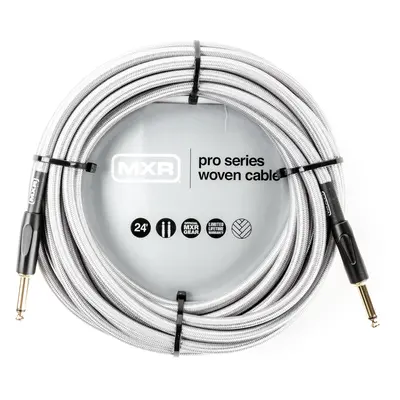 Dunlop MXR Woven Cable Silver 24ft