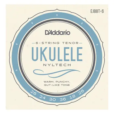 D'Addario EJ88T-6