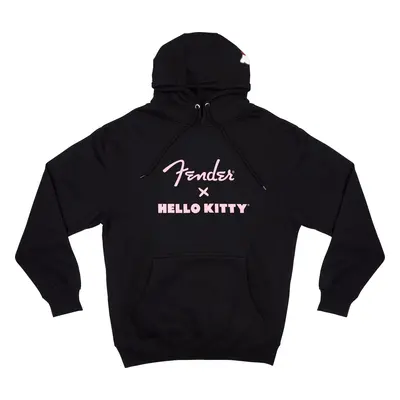 Fender HELLO KITTY LOGO HOODIE, BLK, XL