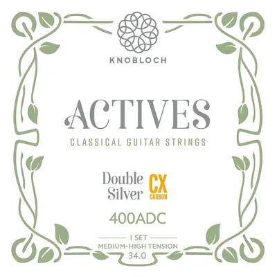 Knobloch ACTIVES Double Silver CX Carbon Medium-High Tension 34.0