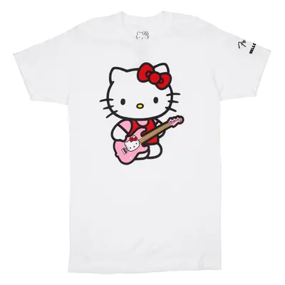 Fender HELLO KITTY SL LOGO TEE, WHT, M