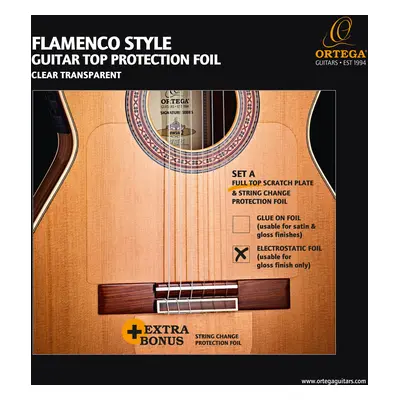 Ortega OERP-FLAM1 Flamenco Electrostatic Full Top Pickguard