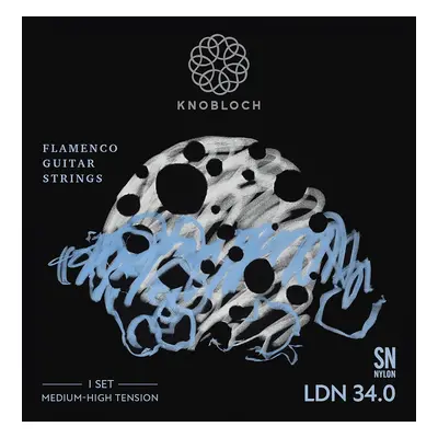 Knobloch LUNA FLAMENCA Double Silver SN Nylon Medium-High Tension 34.0