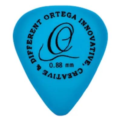 Ortega OGPST12-088 S-Tech Delrin Picks 0.88 mm Blue