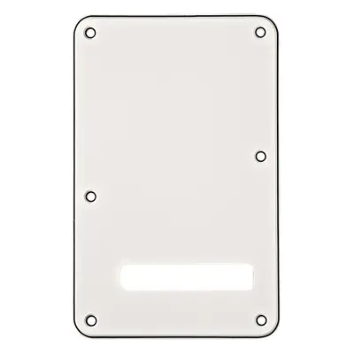 Fender Stratocaster Backplate White (W/B/W), 3-Ply