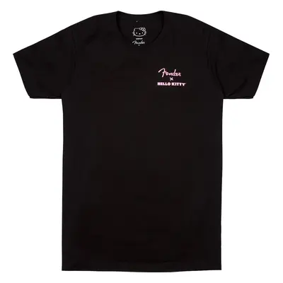 Fender HELLO KIT BACK LOGO, TEE, BLK,S