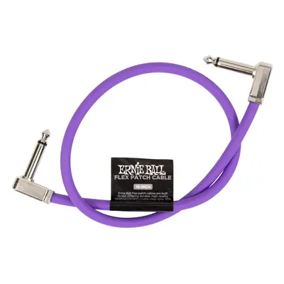 Ernie Ball Flex Patch Cable 18" Purple