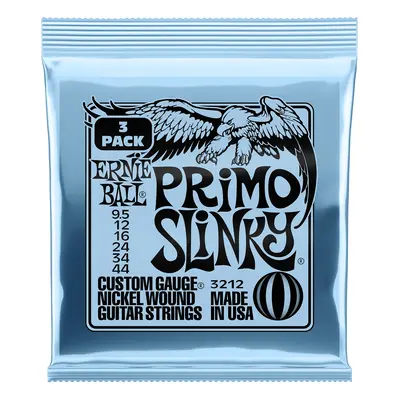 Ernie Ball 3212 Nickel Wound Primo Slinky 3 Pack