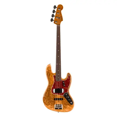 Fender Custom Shop Artisan Maple Burl Jazz Bass NOS