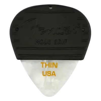 Fender Mojo Grip Picks White Moto Thin