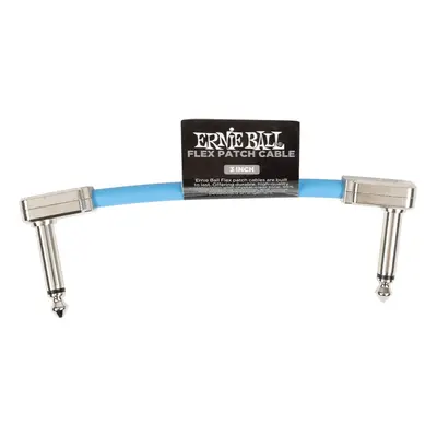 Ernie Ball Flex Patch Cable 3" Blue