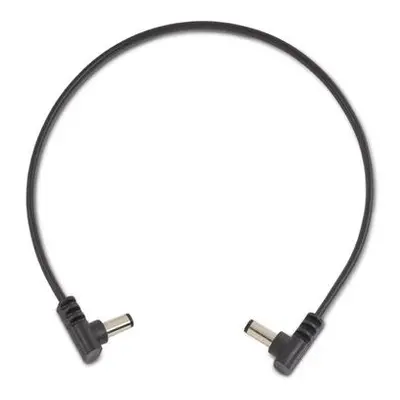 Rockboard Flat Power Cable - Black 30 cm / 11.81 angled/angled