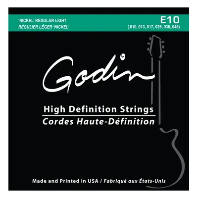 Godin E-10 Electric High-Definition Strings