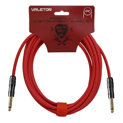 Valeton Premium Instrument Cable 5 m Red