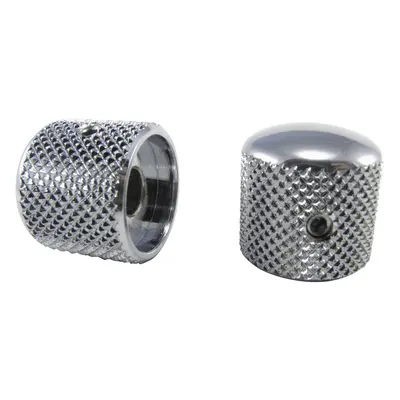 Ernie Ball Tele-style Knobs Chrome Plated Brass Set of 2