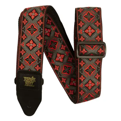 Ernie Ball Jacquard Strap Red King