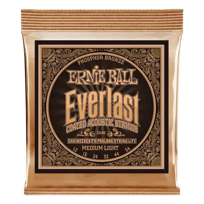 Ernie Ball 2546 Everlast Phosphor Bronze Medium Light