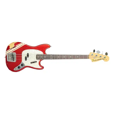 Fender 1973 Mustang Bass Competition Red