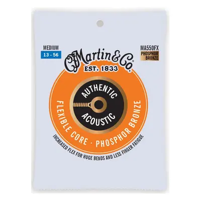 Martin Authentic Acoustic Flexible Core 92/8 Phosphor Bronze Medium