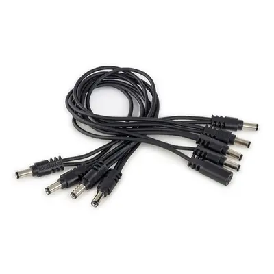 Rockboard Flat Daisy Chain Cable - 8 Outputs, Straight