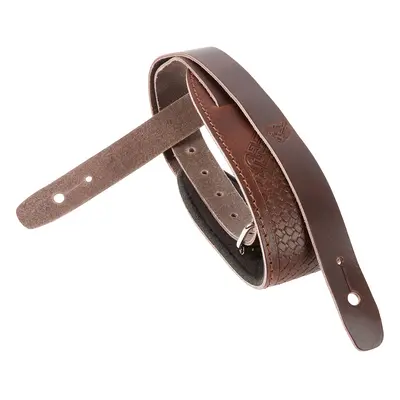 Flight S58 Brown Leather Ukulele Strap