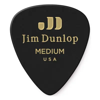 Dunlop Celluloid Black Medium