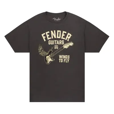 Fender Wings To Fly T-Shirt Vintage Black XL