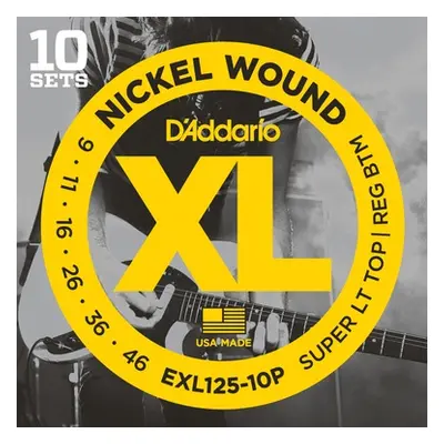 D'Addario EXL125-10P