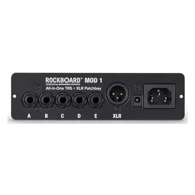 Rockboard MOD 1 V2 - All-in-One TRS & XLR, IEC & Barrel Patchbay