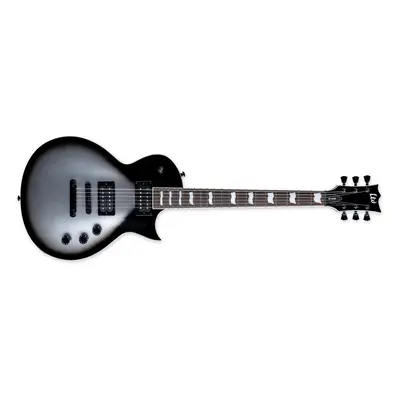 ESP LTD EC-256 Silver Sunburst Teardrop