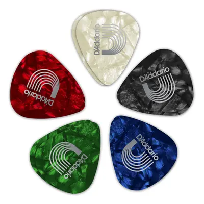 D'Addario Classic Pearl Celluloid Picks Medium