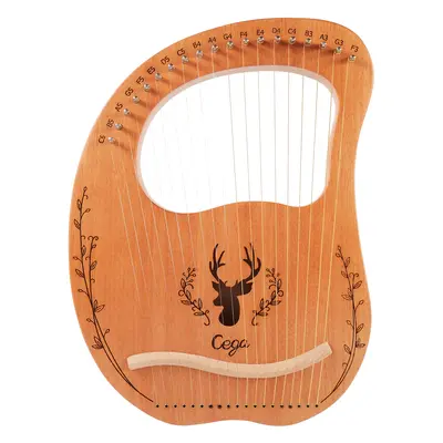 Cega Lyre Harp 19 Strings Natural