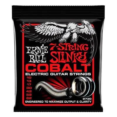 Ernie Ball 2730 Cobalt 7-String Skinny Top Heavy Bottom