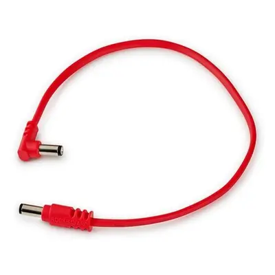 Rockboard Flat Polarity Reverser Cable - Angled/Straight - Red