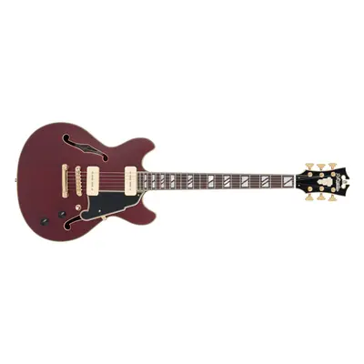 D'Angelico Deluxe Mini DC Trans Wine