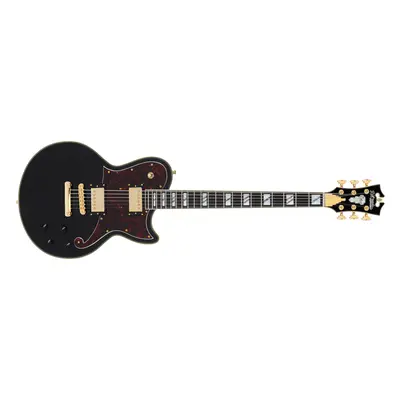 D'Angelico Deluxe Atlantic Baritone Black