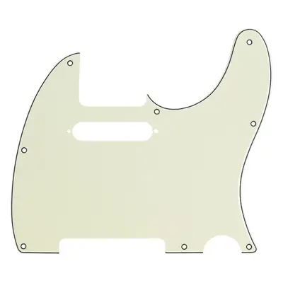 Fender Pickguard, Telecaster, 8-Hole Mount, Mint Green, 3-Ply