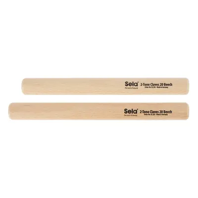 Sela 2-Tone Claves 20 Beech