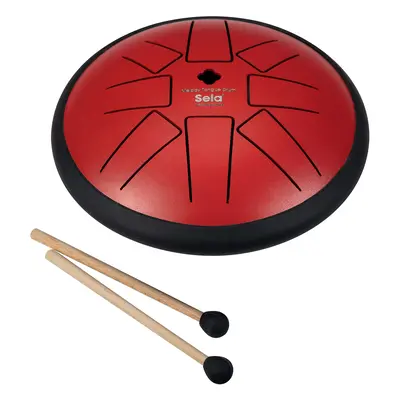 Sela 6" Melody Tongue Drum Red